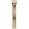 Ekena Millwork Funston Block Rough Sawn Bracket w/ Offset Brace, Douglas Fir, 6"W x 28"D x 40"H BKT0604X28X40FST05RDF - alternate 4